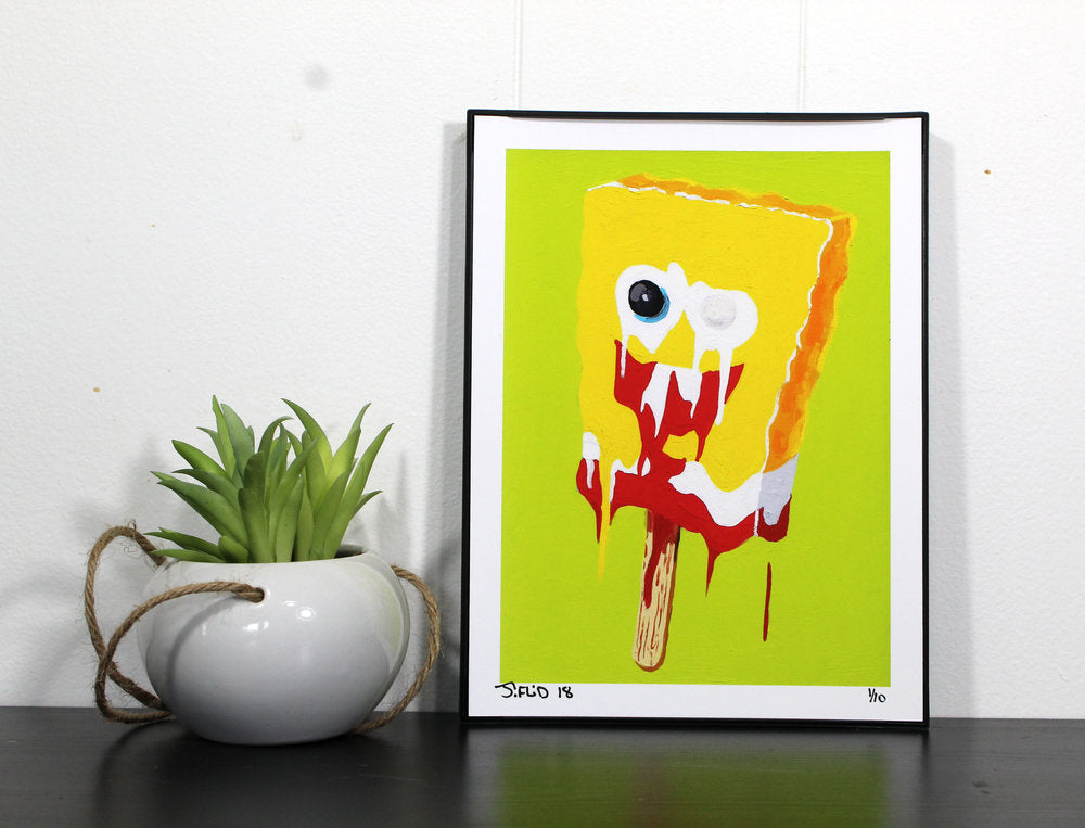 Spongebob Popsicle Prints-Cody James by Cody