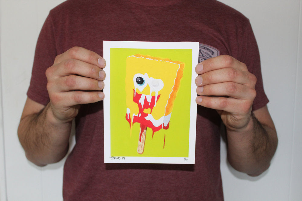 Spongebob Popsicle Prints-Cody James by Cody